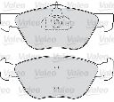 Set placute frana,frana disc VALEO 598308