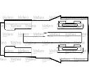 Mecanism actionare geam VALEO 850001