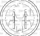 Mecanism actionare geam VALEO 850656</br>Piesa auto pentru Echipament interior