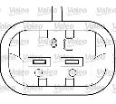 Mecanism actionare geam VALEO 851082</br>Piesa auto pentru Sistem de comfort