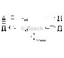 Set cablaj aprinder BOSCH 0 986 356 855</br>Piesa auto pentru Aprindere scanteie/incandescenta