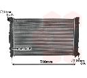 Radiator, racire motor VAN WEZEL 03002124