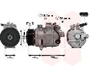 Compresor, climatizare VAN WEZEL 0600K486