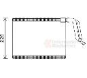 Evaporator,aer conditionat VAN WEZEL 0600V500