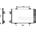 Condensator, climatizare VAN WEZEL 09005272