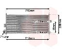 Condensator, climatizare VAN WEZEL 13005201