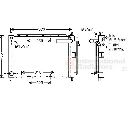 Modul racire VAN WEZEL 1300M370