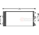 Condensator, climatizare VAN WEZEL 15005004