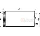 Condensator, climatizare VAN WEZEL 17005293
