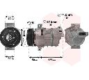 Compresor, climatizare VAN WEZEL 1700K446