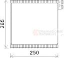 Evaporator,aer conditionat VAN WEZEL 1700V442