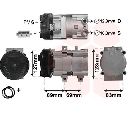 Compresor, climatizare VAN WEZEL 1800K322