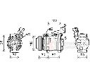 Compresor, climatizare VAN WEZEL 2500K270