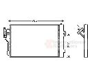 Condensator, climatizare VAN WEZEL 30005352