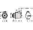 Compresor, climatizare VAN WEZEL 3000K568