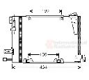 Condensator, climatizare VAN WEZEL 37005250