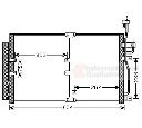 Condensator, climatizare VAN WEZEL 37005425