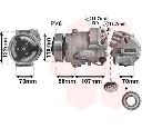 Compresor, climatizare VAN WEZEL 3700K594