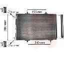 Condensator, climatizare VAN WEZEL 40005291