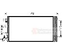 Condensator, climatizare VAN WEZEL 43005449