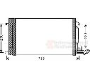 Condensator, climatizare VAN WEZEL 49005038