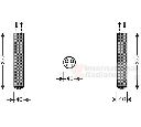 Uscator,aer conditionat VAN WEZEL 5100D089