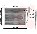 Condensator, climatizare VAN WEZEL 74005038