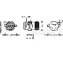 Compresor, climatizare VAN WEZEL 7400K030