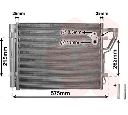 Condensator, climatizare VAN WEZEL 82005189