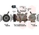 Compresor, climatizare VAN WEZEL 8200K295