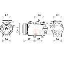 Compresor, climatizare VAN WEZEL 8200K374