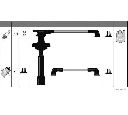 Set cablaj aprinder HERTH+BUSS JAKOPARTS J5381004