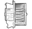 Ventilator, habitaclu DENSO DEA09042