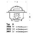 Termostat,lichid racire WAHLER 3004.92D1