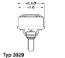 Termostat,lichid racire WAHLER 3029.86