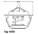 Termostat,lichid racire WAHLER 4450.83D